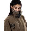 High Street Vintage Veste Femme Lâche Chaude Épaisse Streetwear Personnalisé Hip Hop Mode Parkas Douces