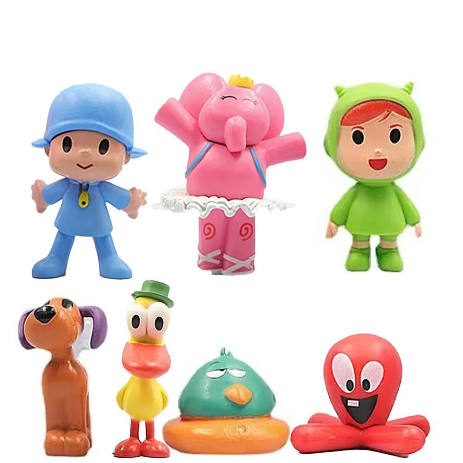 Pocoyo 7 gab./komplekts Dzīvnieku rotaļlieta