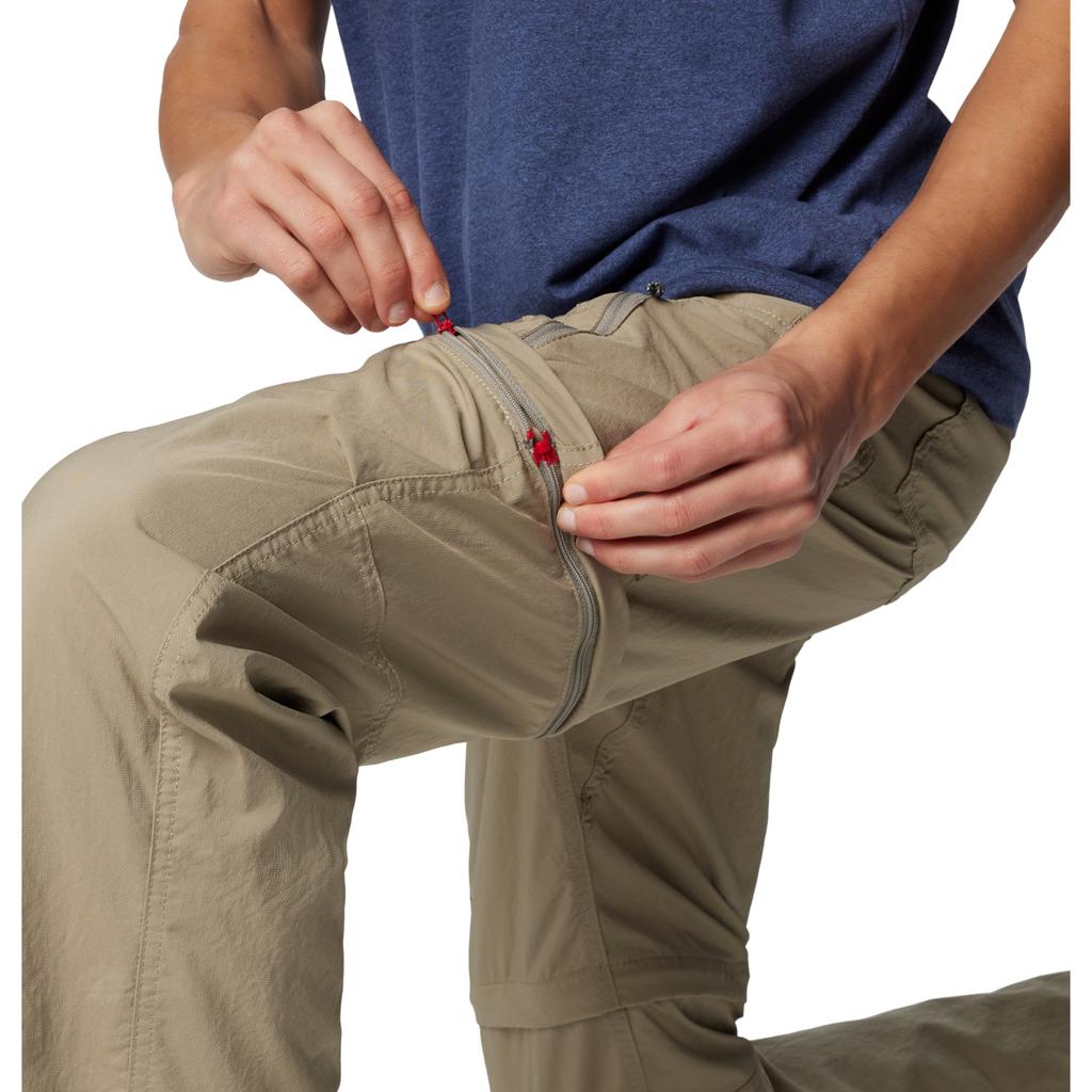 Columbia Silver Ridge Utility Convertible Pant, Mens Beige Trousers