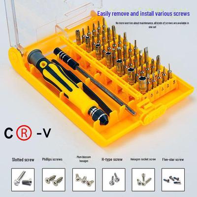 45-in-1 Multifunktionales Hand-Schraubendreher-Set für Elektronikreparaturen