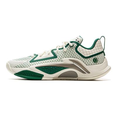 Li Ning Fang Wu Zhui Lie 1 Durable Grip Stable Support Cushioning Anti Twist Non Slip Lightweight Rebound Low Top Outdoor Basketball Shoes ABFV023-3