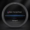 For Chery Exeed Star Age ES Lanmoon Omoda9 EX7 ET5 EX TXL TX VX RX LX C-DM 37-38cm Leather Anti-slip Car Steering Wheel Cover