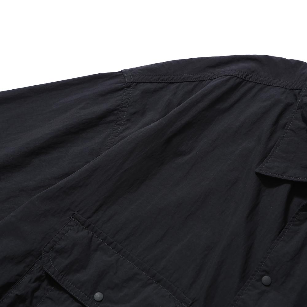 MOIF [Ss25] Hiker Half Shirt / Black