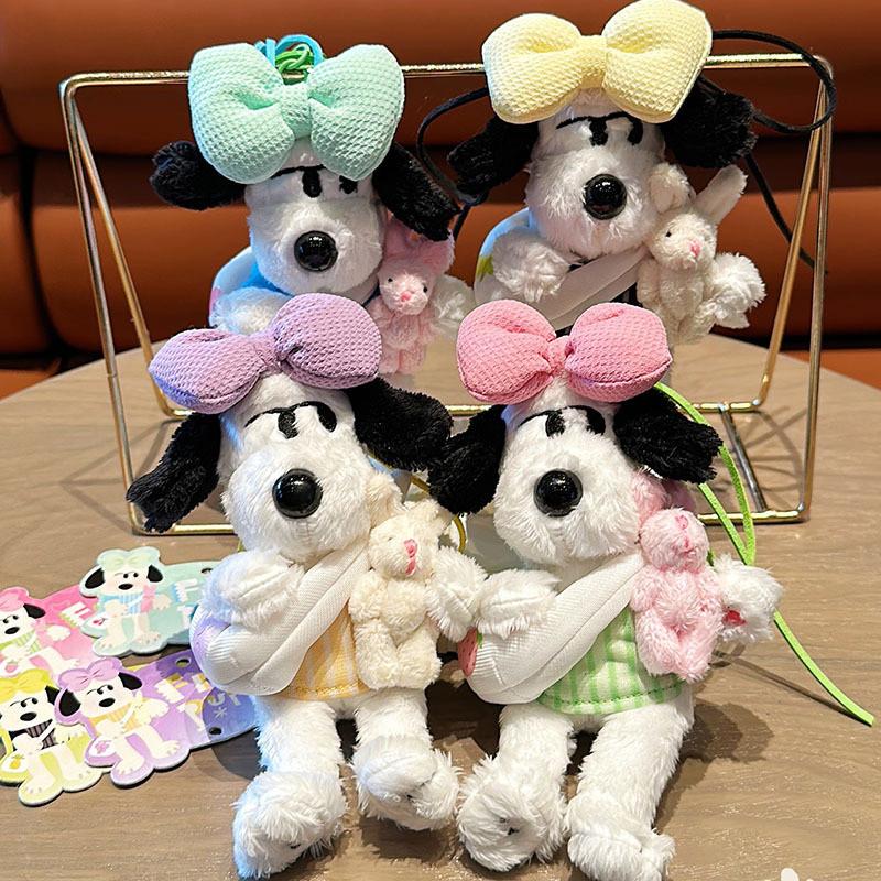 Fruit Plush Puppy Pendant Holding Cute Bunny With Fruit Decoration Fragrance