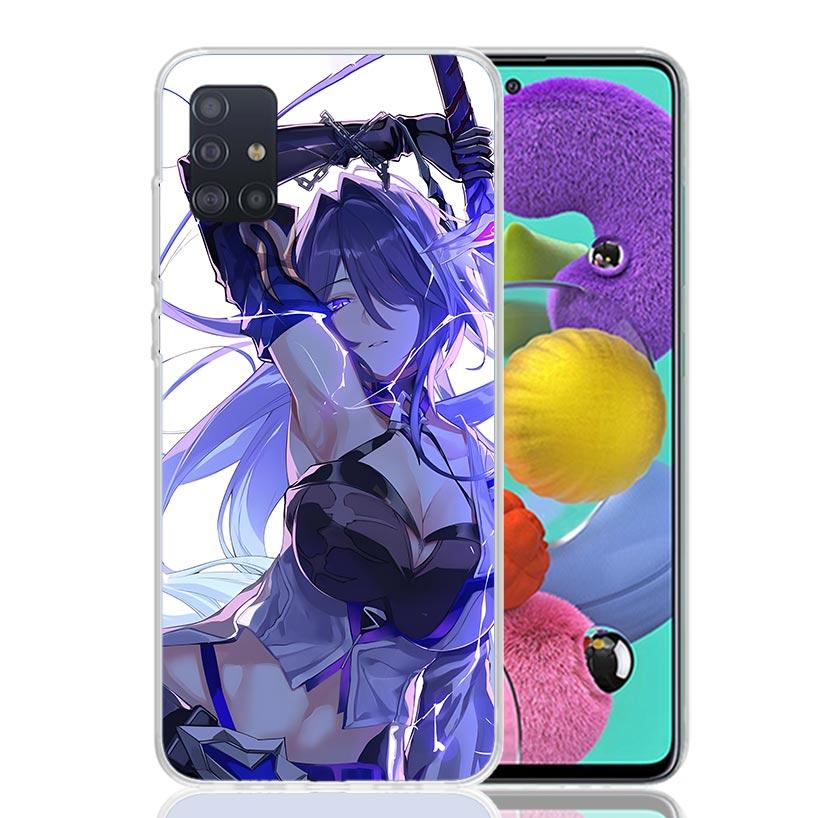 Honkai Star Rail Acheron Phone Case for Samsung Galaxy A52 A51 A50S A12 A22 A32 A72 A10S A30S A31 A71 Note 20 Ultra 10 Plus S10