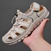 Fashion Leisure Walk Mens Casual Summer Shoes Outdoor Breathable Beach Shoes Fashion Sport Sandals All-match Hollow Out Flats Sneakers