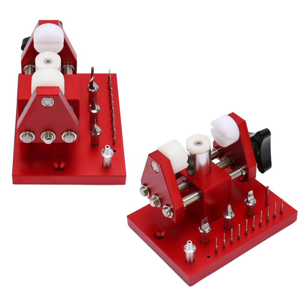 Nástroj pro otvírání zadního krytu hodinek, odstraňování článků řemínku hodinek, nastavení a montáž, údržbu