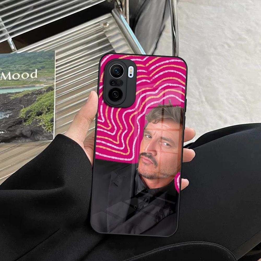 Pedro Pascal Collage Pics Phone Case for Xiaomi Redmi Note 14 13 12 11 Ultra Pro Lite 5G toughened glass Cover