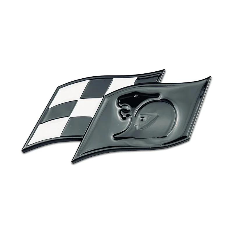 Car Front Grille Bagde Tail Box Metal Emblem Logo Sticker for Commodore Colorado Captiva Barina Monaro Statesman Torana