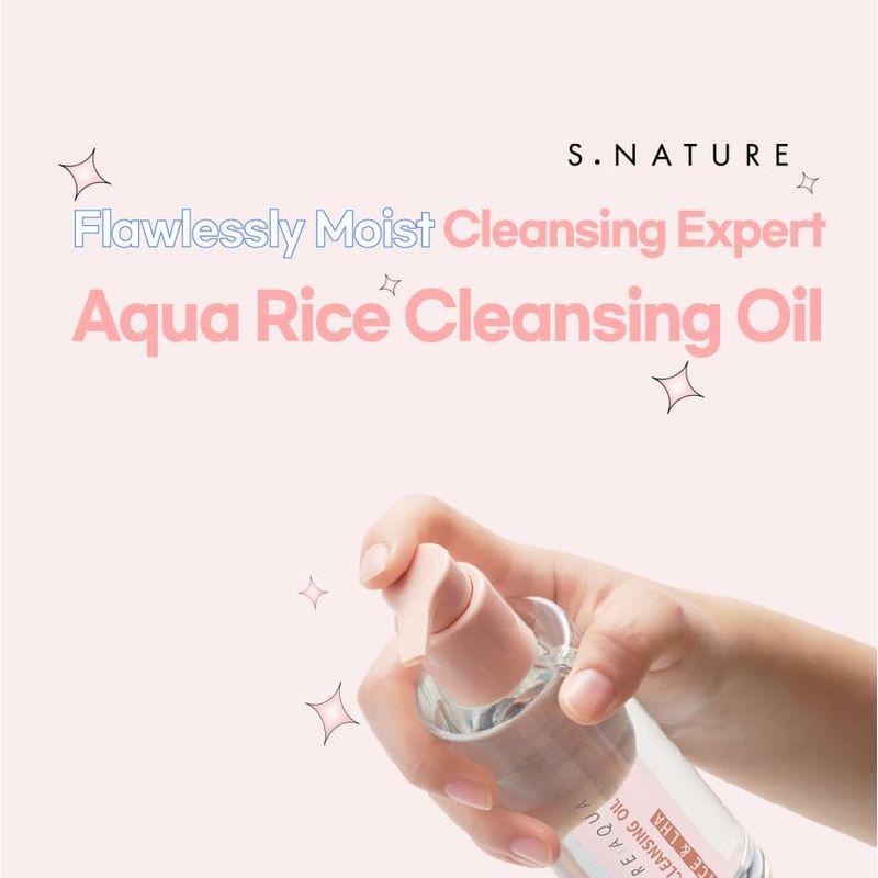 S.NATURE - Aqua Rice Cleansing Oil