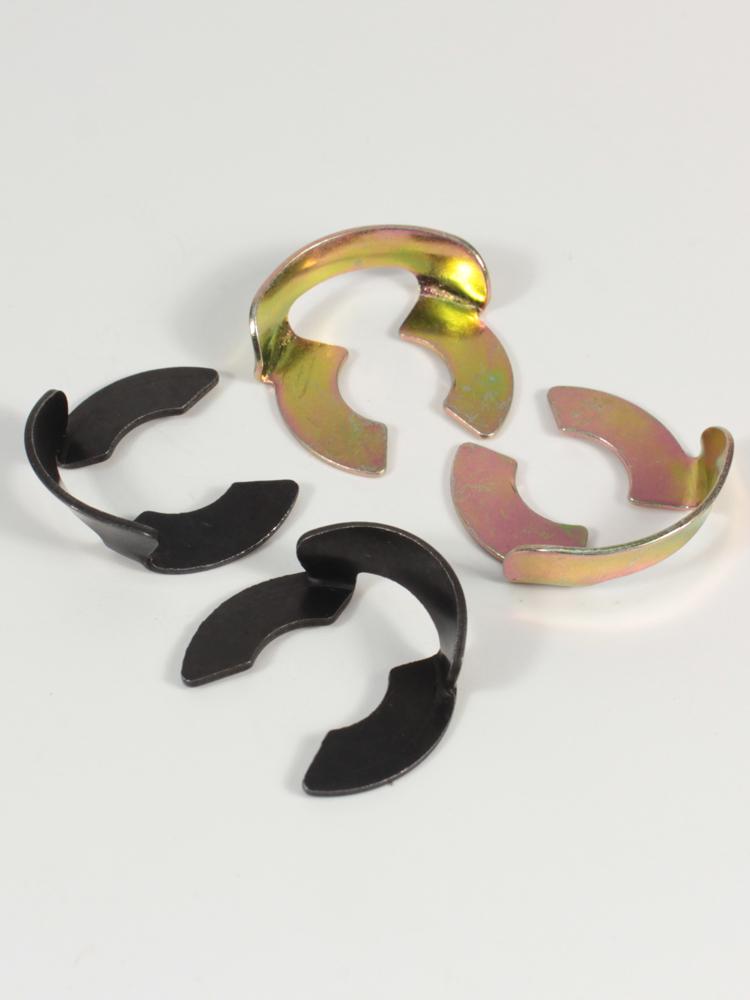 65Mn L-Shaped Open or Elastic Retaining Ring, E-Shaped Retaining Ring
