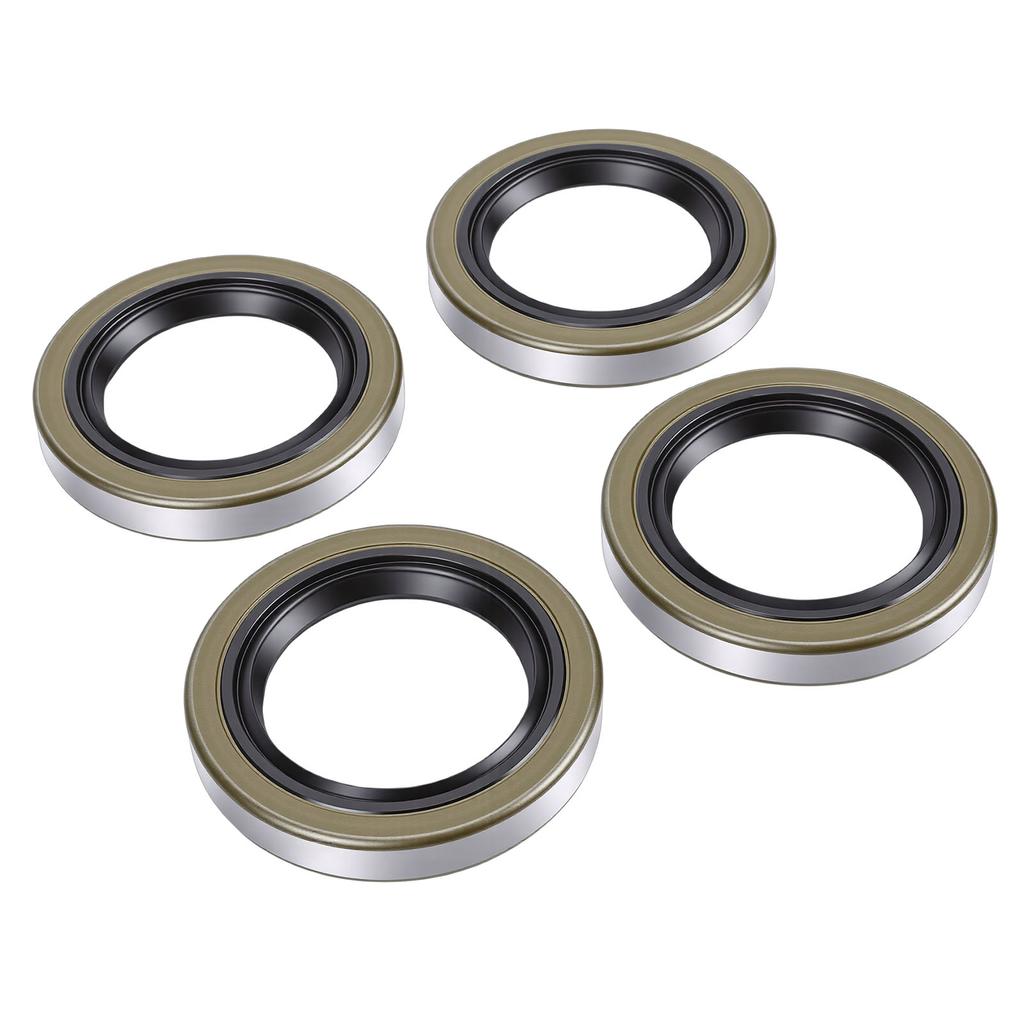 4pcs Trailer Axle Hub Wheel Grease Seals 171255TB Replacement for E-Z Lube Axles 3500 Lbs 84 Spindle