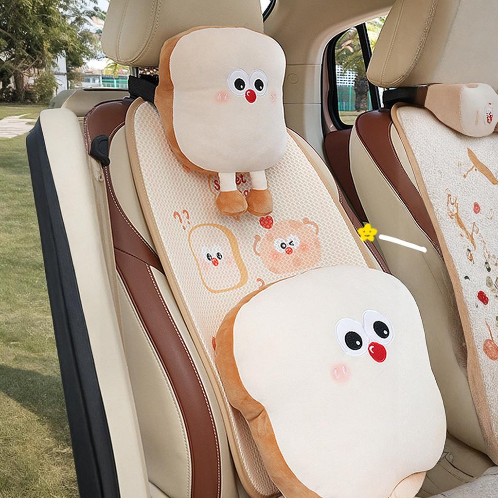 Cookie Car Headrest & Lumbar Support - All- Soft Neck Pillow