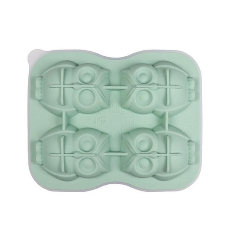 3D Eiswürfelformen, Große Eiswürfelschale Macht Niedliche Form Eis Sicheres Silikon Große Eiswürfel Machen Cocktails Saft Gefrierformen