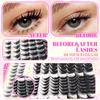 Flexible D Curl Eyelash Clusters DIY for Personalizing Lash Length and Volume
