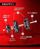 Kaedear Motorcycle Mount, Intermediate Mount, 25.4mm 1 Inch Ball, Smartphone Holder, Dash Cam, Camera, Motorcycle Mount Parts, KDR-R1-4 (60mm/Adj