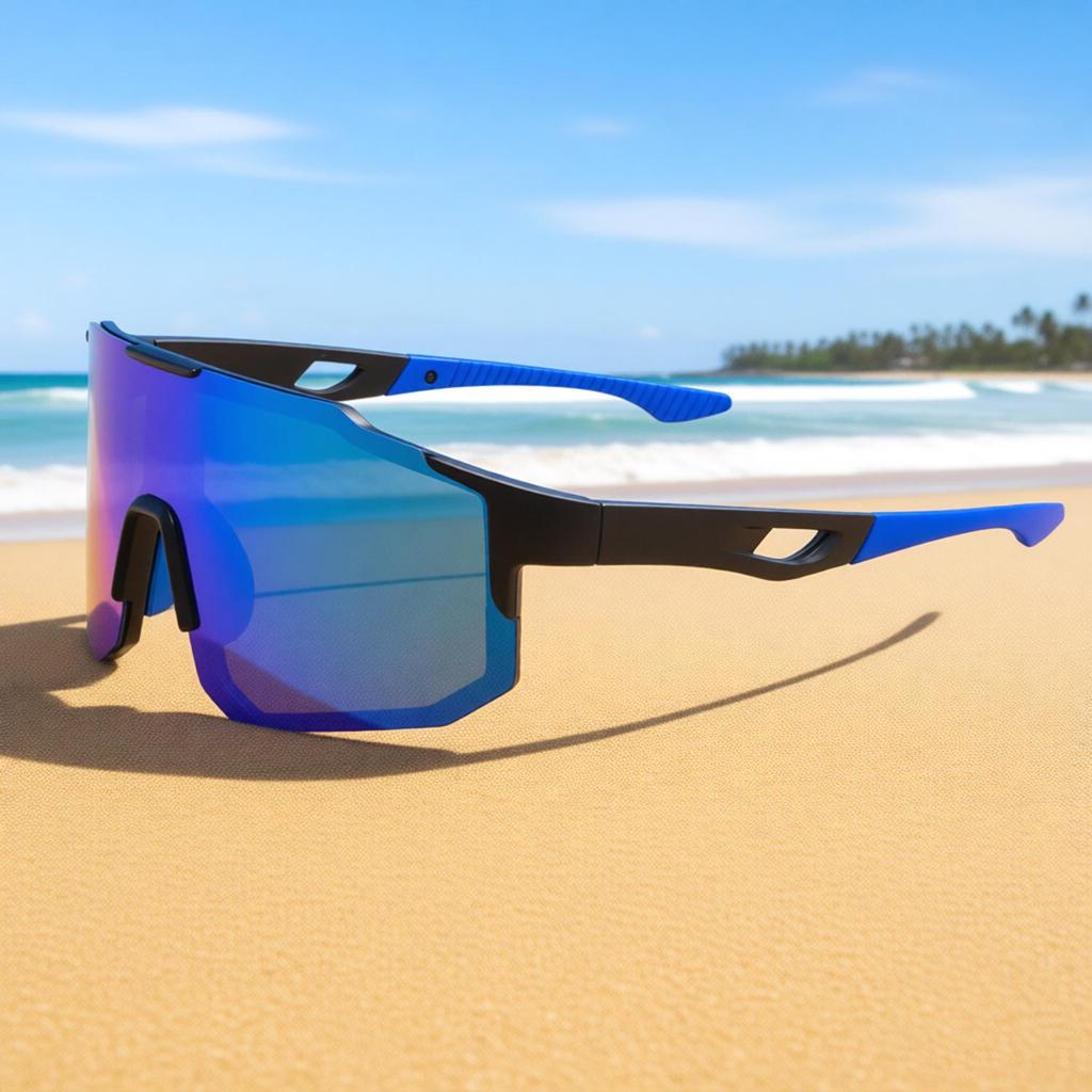 Blendende Anti-UV-Fahrradsonnenbrille: Winddichte Sportbrille für Mountainbiking in ganz Europa
