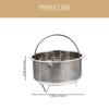 Stainless Steel Steamer Basket Food Steaming Rack for Vegetables Dumplings Seafood Kitchen Supply Steamer Holder
