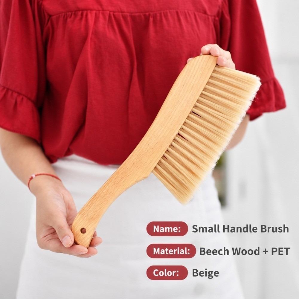 Long Handle Dust Brush Soft Bristle Sweeping Brush Deep Clean Bed Brush Hotel Use