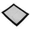 Tent Stove Jack Heatproof Flame Retardant Tent Chimney Anti Scald Ring With Rain Flap for Camping Tents 9x7.9in