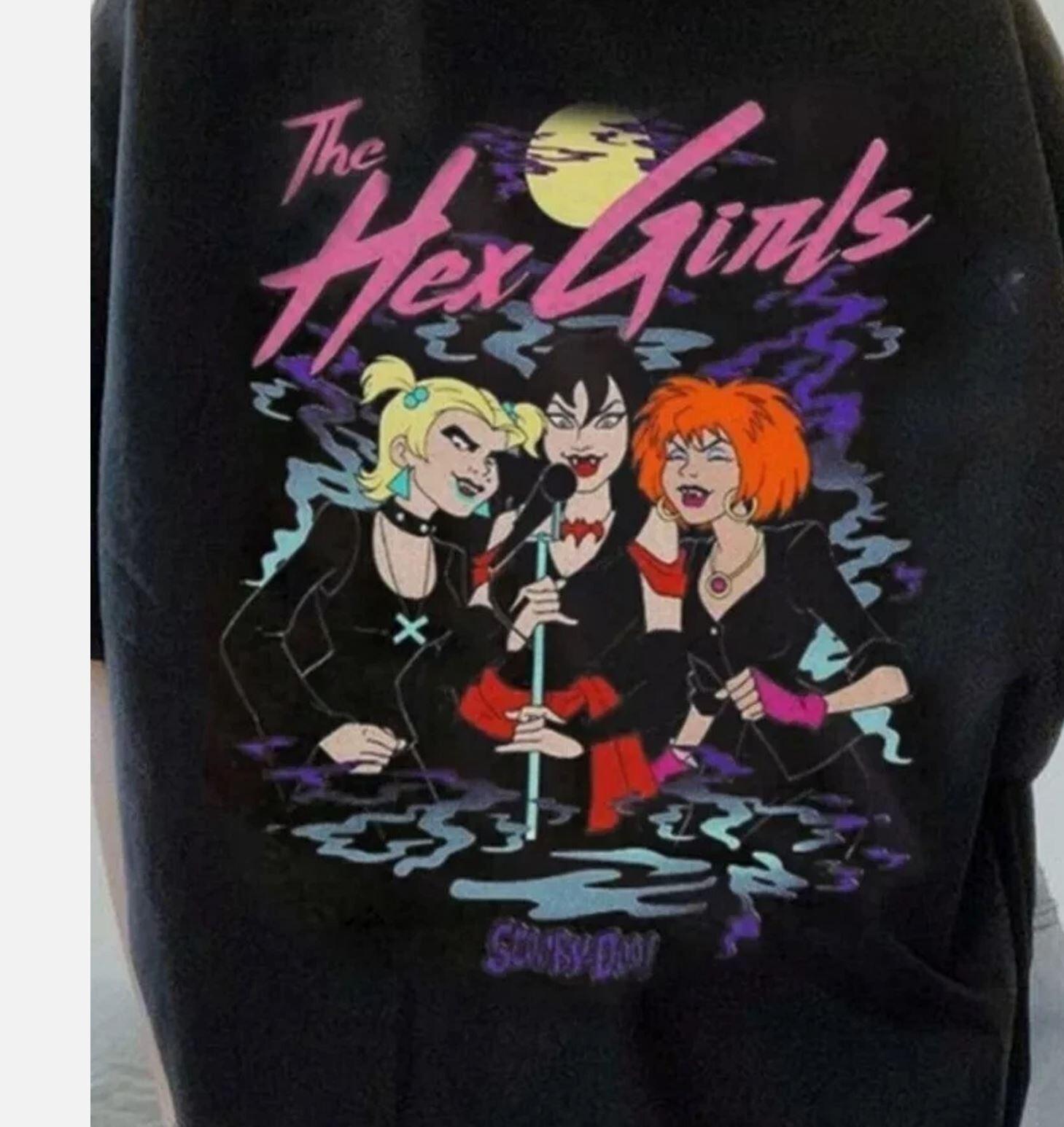 HAPPY halloween The Hex Girls band BLACK T-shirt Unisex All size XXXL