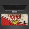 VfB Stuttgart Mouse Pad, Large Gaming Desk Mat, Non-slip XXL Mousepad for Laptop & Tablet, Mini PC Playmat with Stitched Edges