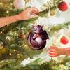 Christmas Pendant Xtmas Tree Dragon Pendant Cute Dragon Baby Egg Hanging Ornament for Home Car Decoration