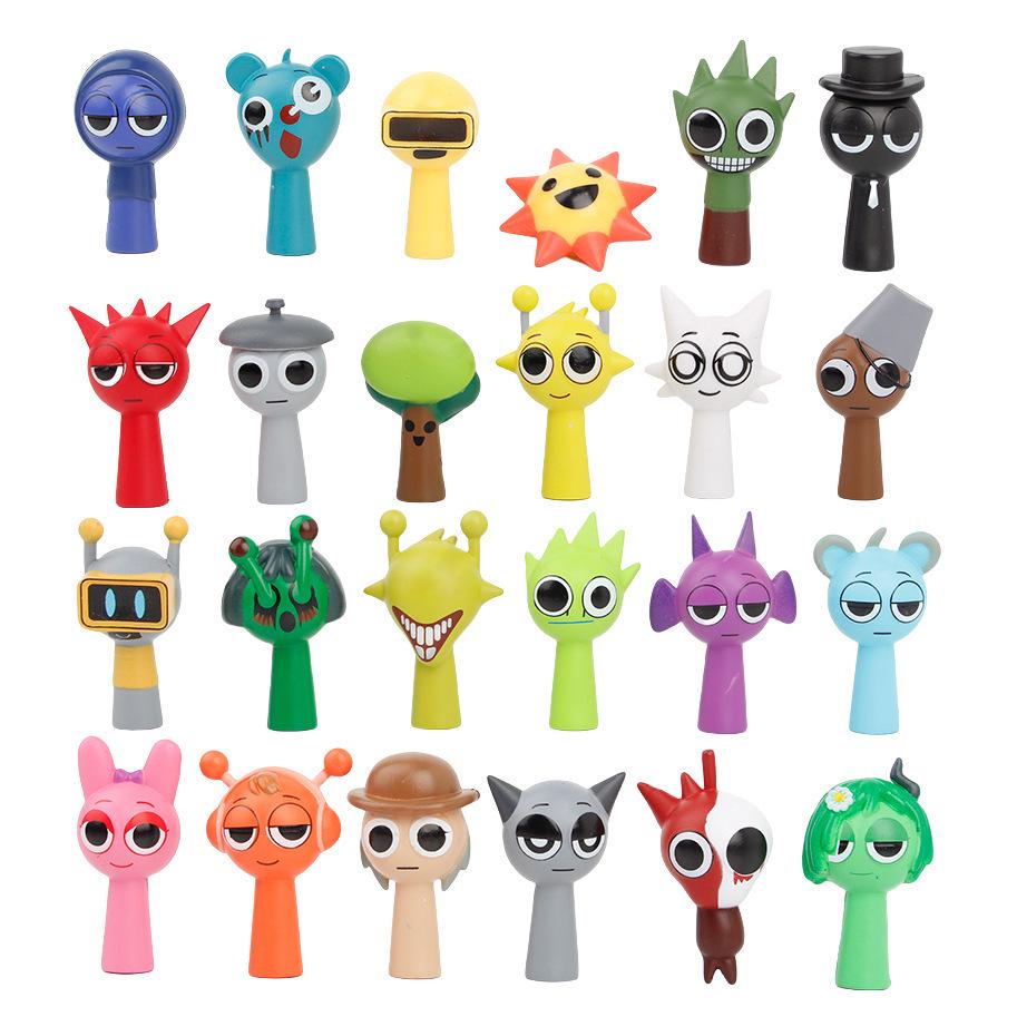Плюшевая ритм-коробка Sprunki: Игрушка-игра Incredibox 5CM