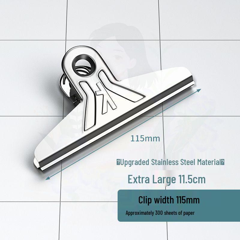 Extra Large Stainless Steel Money & Office Clip
