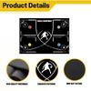 Agility Footstep Training Mat Basketball Pads NonSlip Silence Equipment for Improve Speed, Strength and Coordination