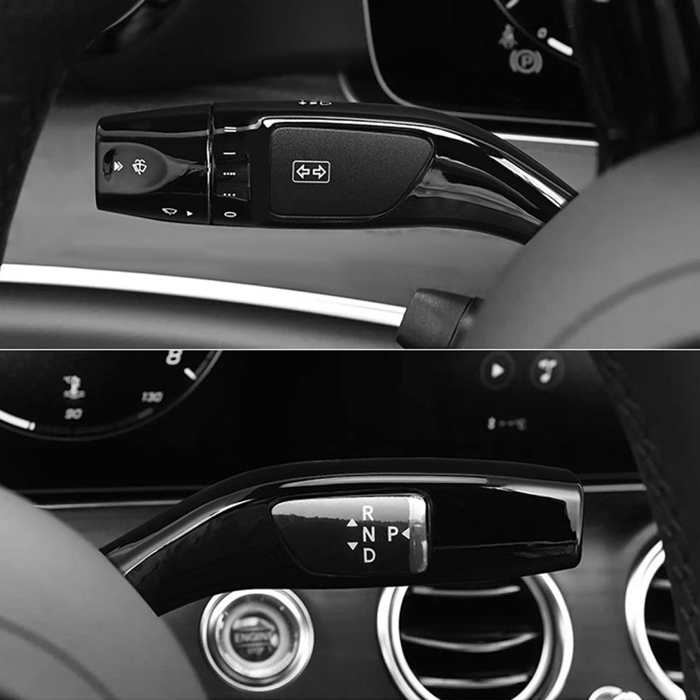 For Mercedes-Benz 14-23 E-Class 15-22 C-Class 16-22 GLC Older Vito V-Class G-Class Car Wiper Shift Lever Cruise Cover Trim Frame