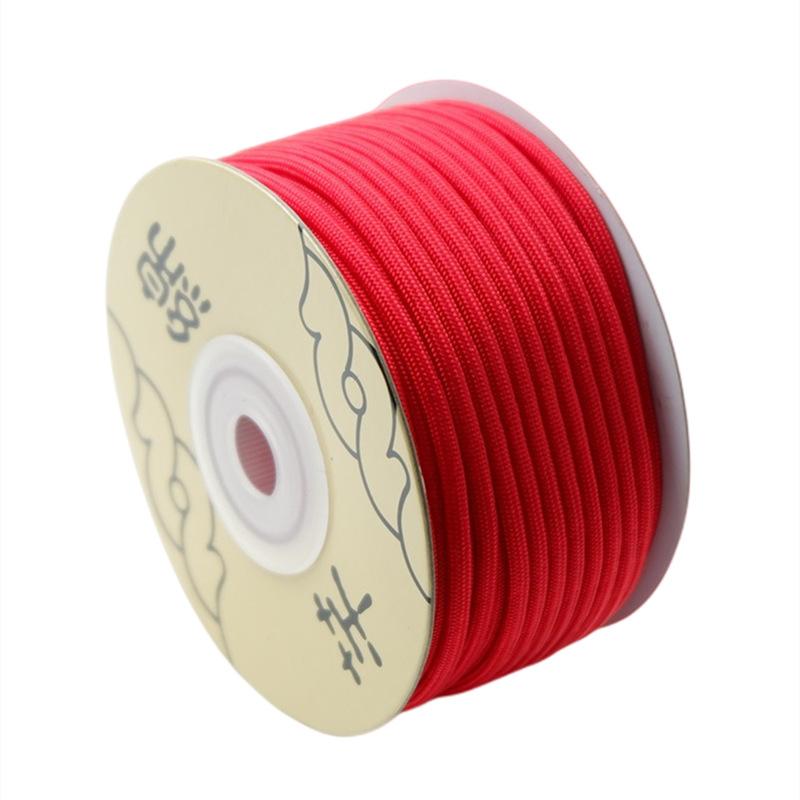 2Mm Pineapple Rope Hand Woven Thread Work In Progress Thread Diy Jadeite Gold Making Bracelet Necklace Rope Jewelry Wire
