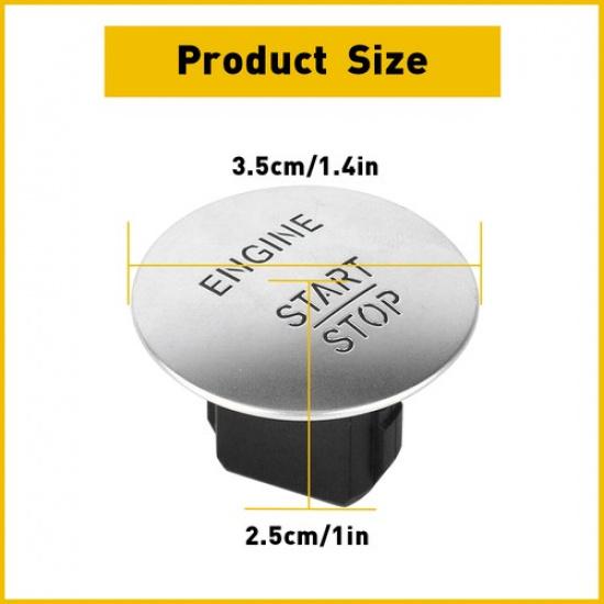 Keyless Push Start Stop Button Go Engine Ignition Switch for Mercedes Benz EOA
