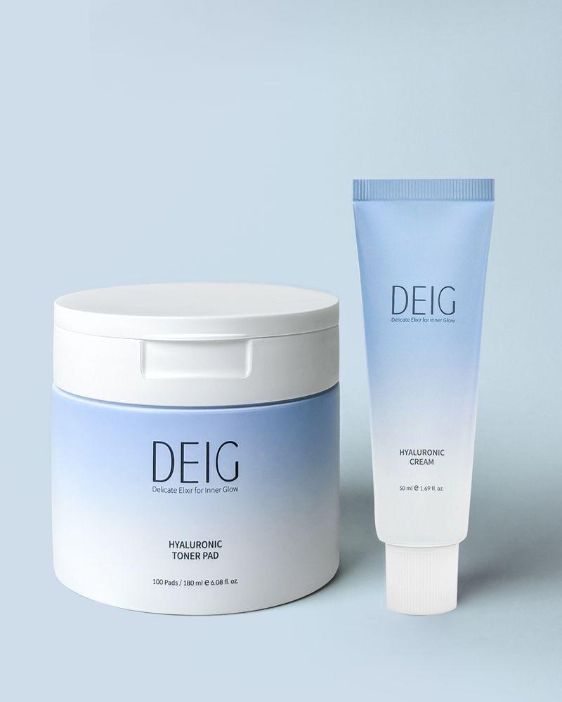 Hyaluronic Hydration Set (Toner Pad + Cream)