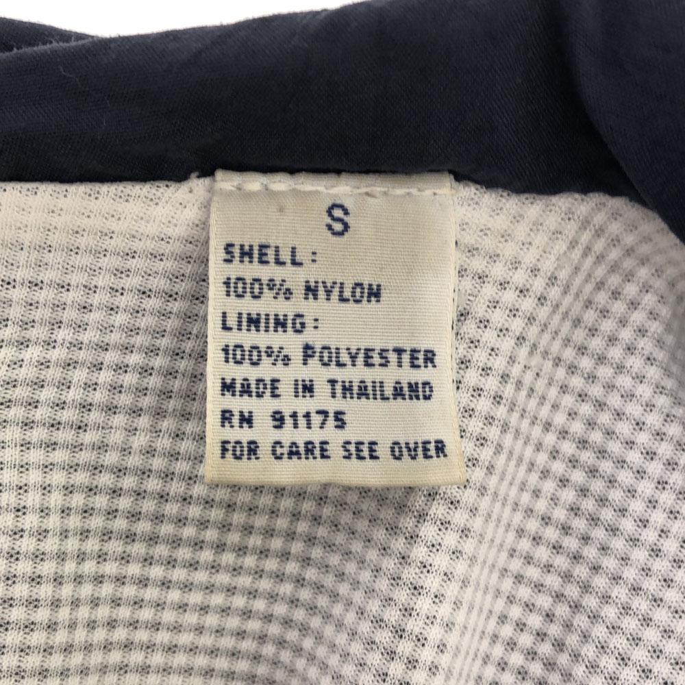 Fila 90s Logo Long Sleeve Half Zip Nylon Jacket S Pullover Hoodie Old Men's Used