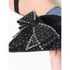 New Summer Rhinestone Bow High Heels - Women’s Pointed Toe Stiletto Dress Sandals