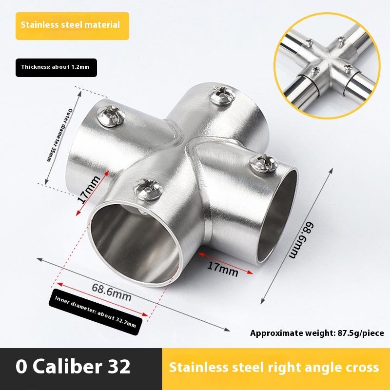 1 kus Oceánová jachta Dok Markýza Trubkové příslušenství Nerezová trubka Potrubní konektor Lodní madlo Zábradlí Kování T-kus Koleno