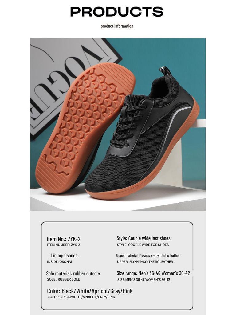 Zapatos deportivos 4E de ancho para hallux valgus: Ligero, Antideslizante, Suela Blanda, Diseño de Cabeza Grande para Hombres y Mujeres