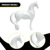 Carved Horse Statue, Animal Figurine, Modern Design, Office Decoration, Craft, Contemporary Art,