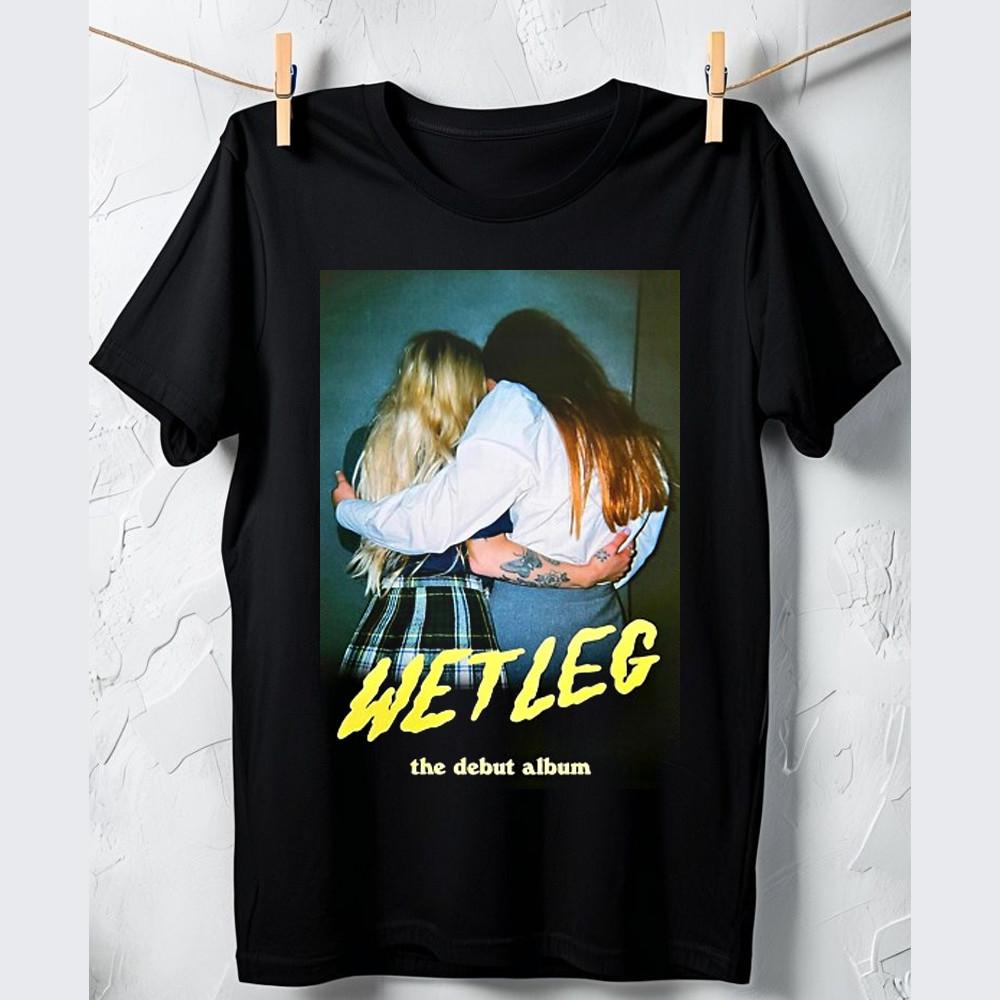The Debut Album Wet Leg Band T Shirt Classic Black Unisex S-5XL ND1432 Unisex T-Shirt XXXXL