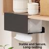 Moisture-proof Hanging Tissue Holder Punch-Free Paper Towel Rack  Kitchen Cabinet Doors