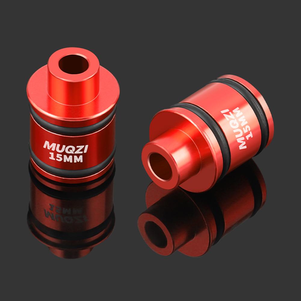 Aluminum Alloy Bike Hub Thru Axle Adapter Quick Release Stable Bike Hub Converter Bike Hub Thru Axle Conversion QR Adapter