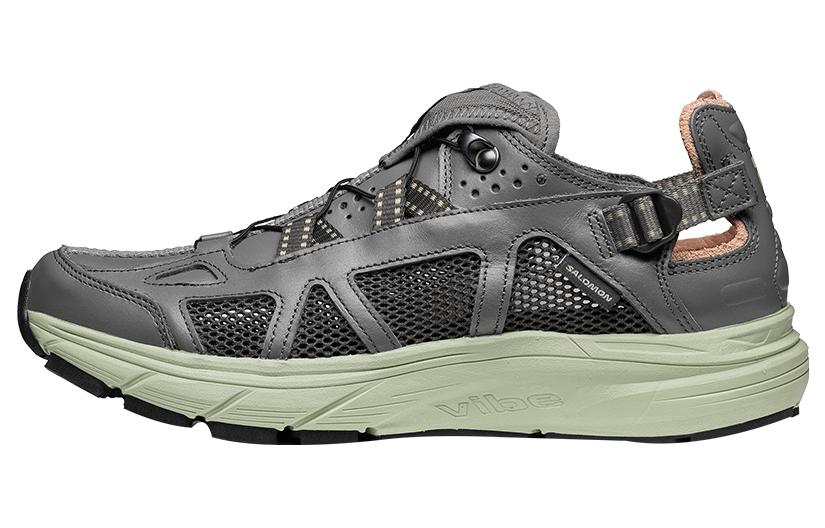Salomon Techsonic Leather Pewter Beluga 37