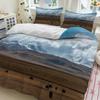 Mountains Bedding Set 3D Printed Landscape Duvet Cover Set Soft Single Twin Size Home Decor Duvet Cover Set Home Decorations