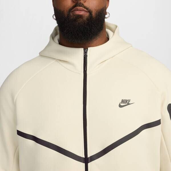 Толстовка Nike Tech Full-Zip Windrunner Hoodie (HV0949) lt khaki black