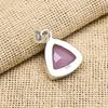 Pink Chalcedony Pendant, 925 Solid Sterling Silver Pendant Handmade Gemstone Jewelry, Gifts For Wife Brand New Pendant