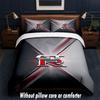 Set Biancheria da Letto Nissan GT-R Design 1 Copripiumino + 2 Federe Morbido Traspirante Biancheria da Letto per la Casa