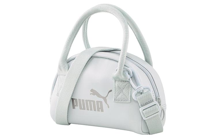 PUMA Artificial Leather Shoulder Bag, Crossbody Bag, Handbag Regular Women s Gray 079479-02