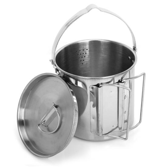 1.2L Practical Outdoor Kettle Lightweight High Strength Wear Resistant