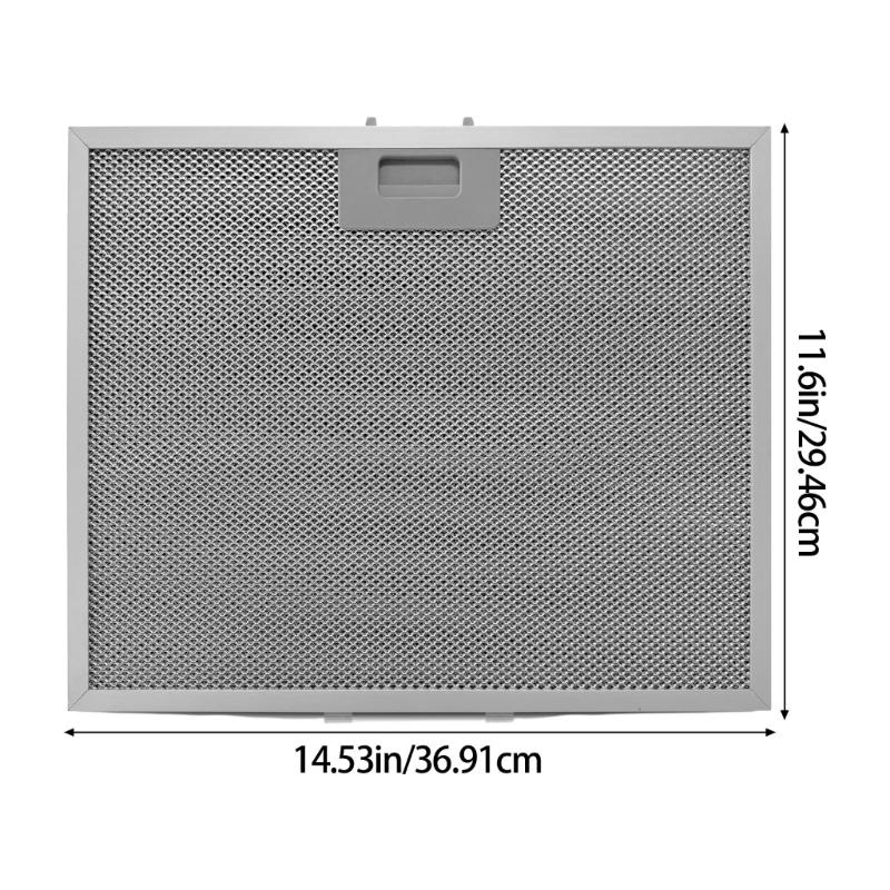 Reusable Kitchen Ventilation Filter Corrosion Resistant Aluminum Net With Tool Complimentary Installation